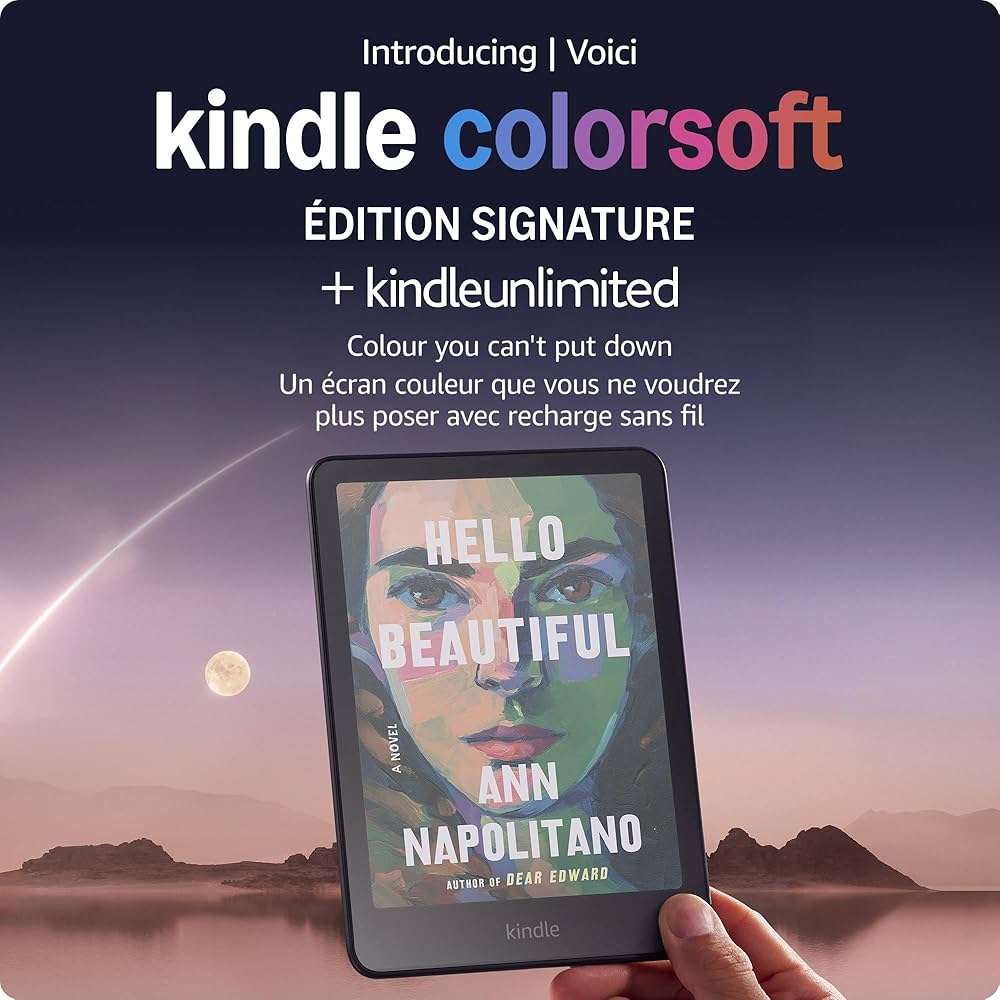 Amazon Kindle Colorsoft シグネチャーエディション32GB Introducing Amazon Kindle Colorsoft Signature Edition (32 GB